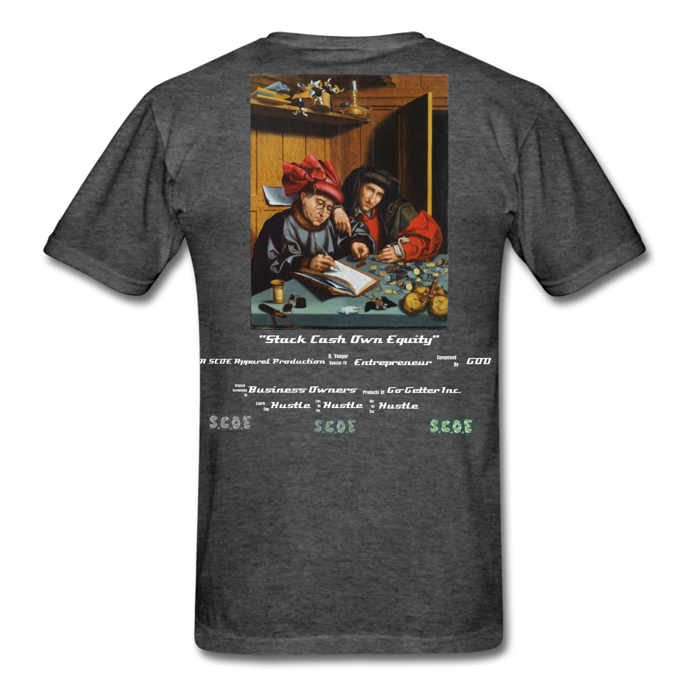 S.C.O.E 2:22 Hustle Shirt - heather black