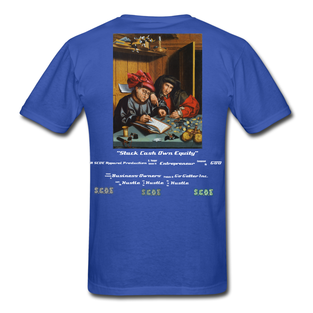 S.C.O.E 2:22 Hustle Shirt - royal blue