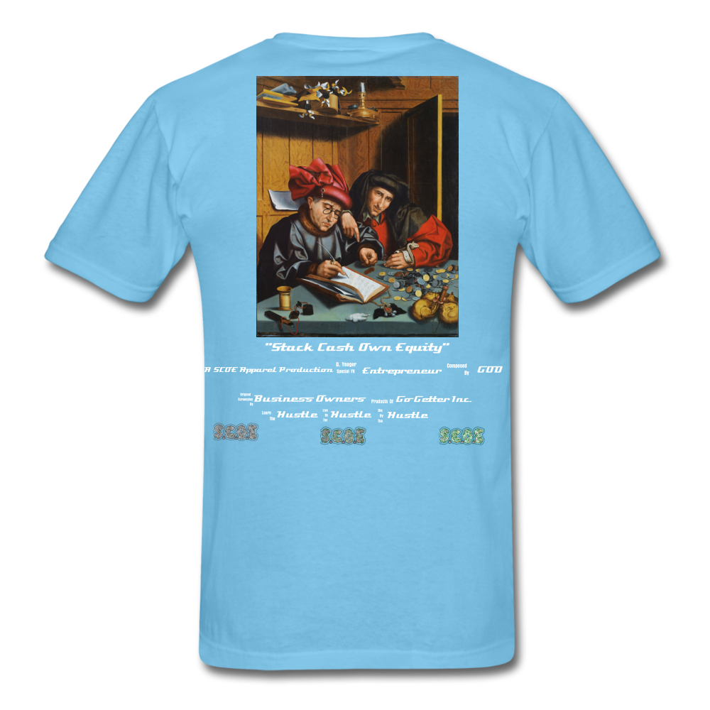S.C.O.E 2:22 Hustle Shirt - aquatic blue