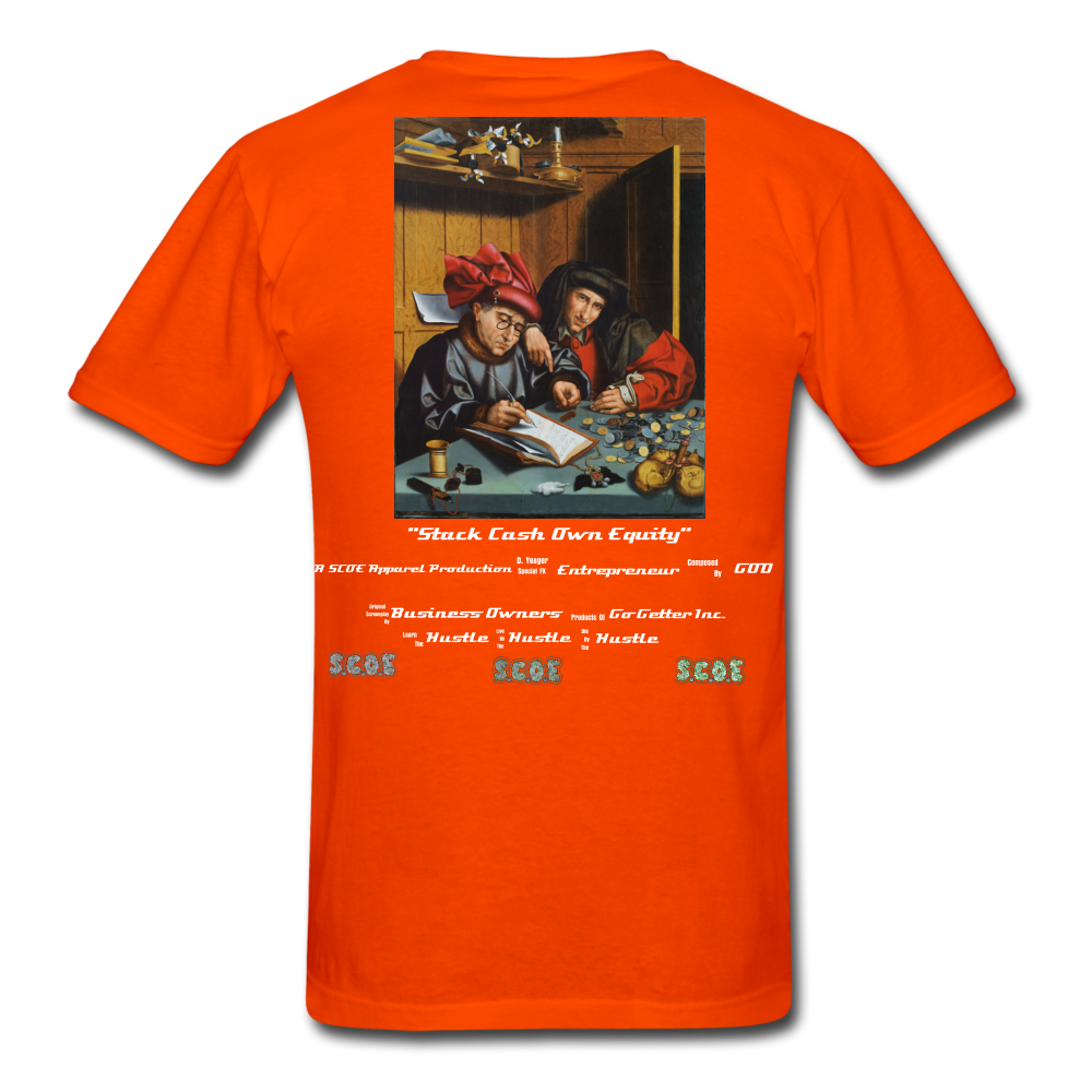 S.C.O.E 2:22 Hustle Shirt - orange