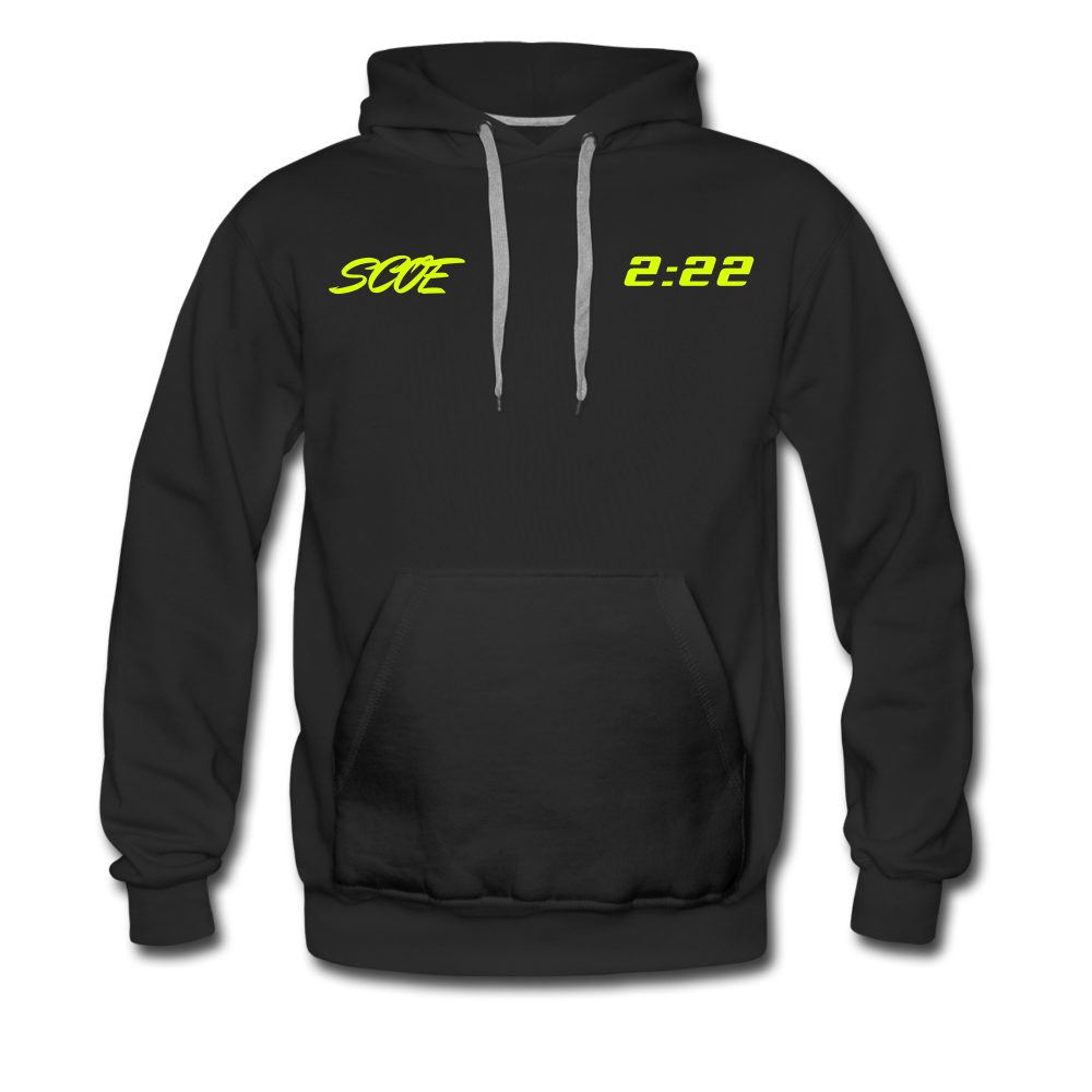 S.C.O.E 2:22 Hustle Hoodie - black
