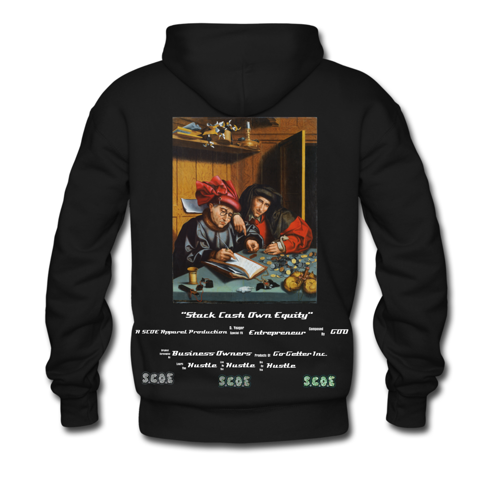 S.C.O.E 2:22 Hustle Hoodie - black