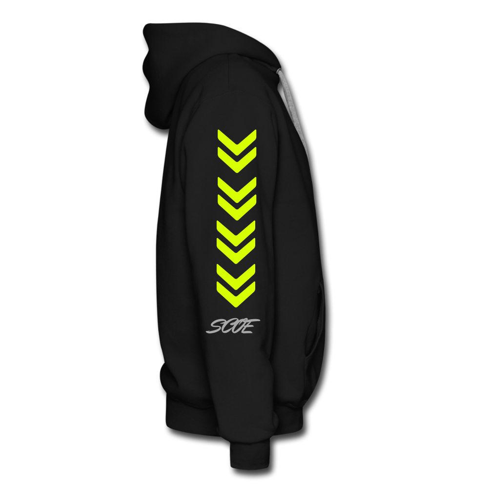 S.C.O.E 2:22 Hustle Hoodie - black