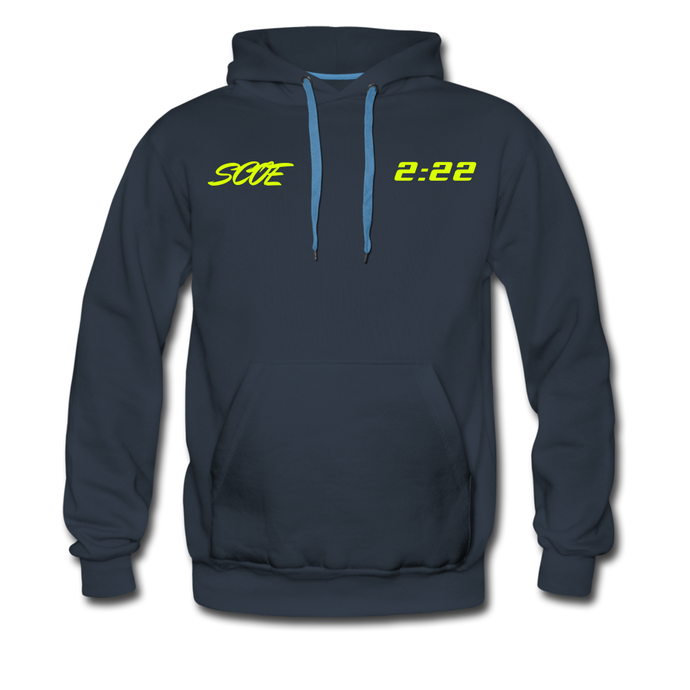 S.C.O.E 2:22 Hustle Hoodie - navy