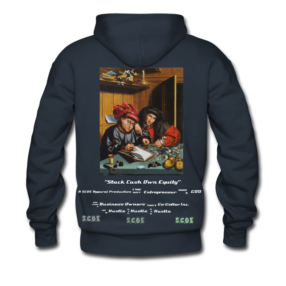S.C.O.E 2:22 Hustle Hoodie - navy