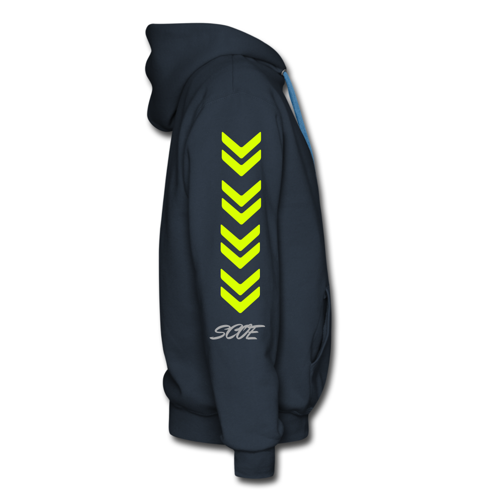 S.C.O.E 2:22 Hustle Hoodie - navy