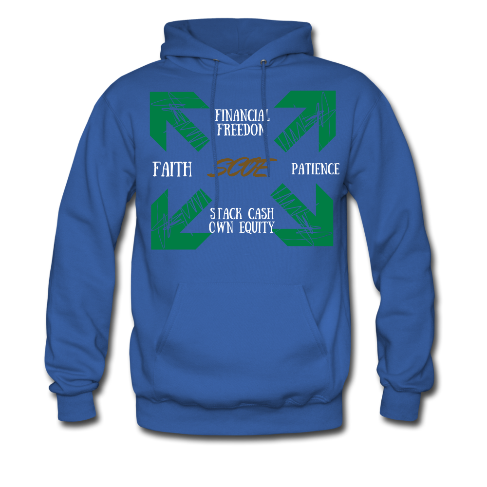 S.C.O.E "Money often Costs 2 Much" Hoodie - royal blue
