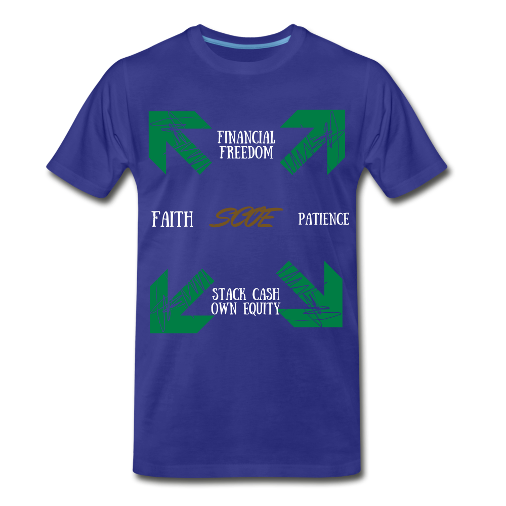 S.C.O.E "Money often Costs 2 Much" T-Shirt - royal blue