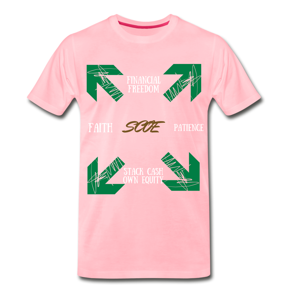S.C.O.E "Money often Costs 2 Much" T-Shirt - pink