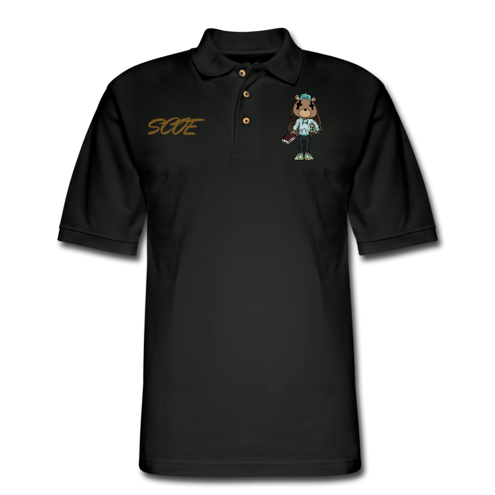 S.C.O.E Bear Polo - black