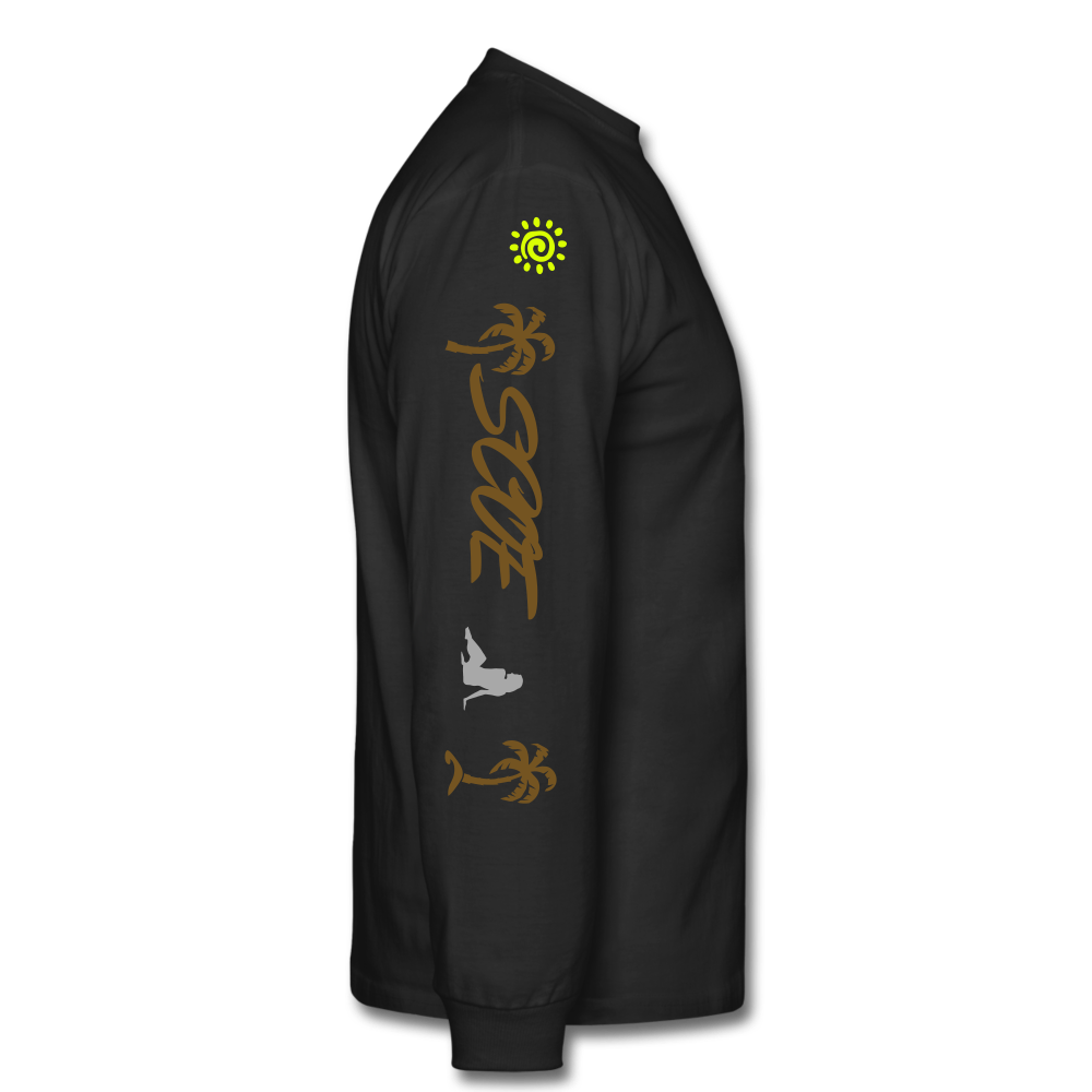 S.C.O.E Bear Spiritually Wealthy Long Sleeve - black