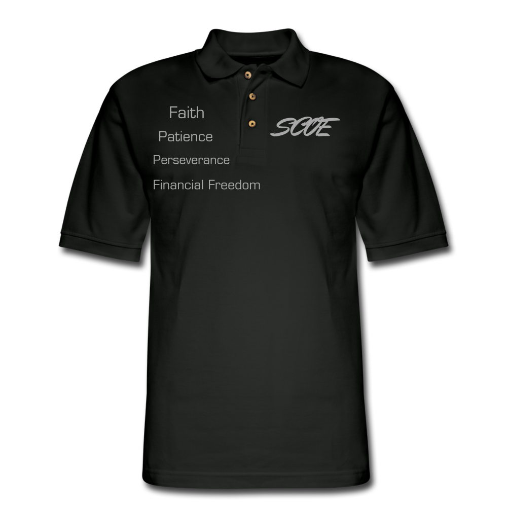 S.C.O.E Bear Faith Polo - black