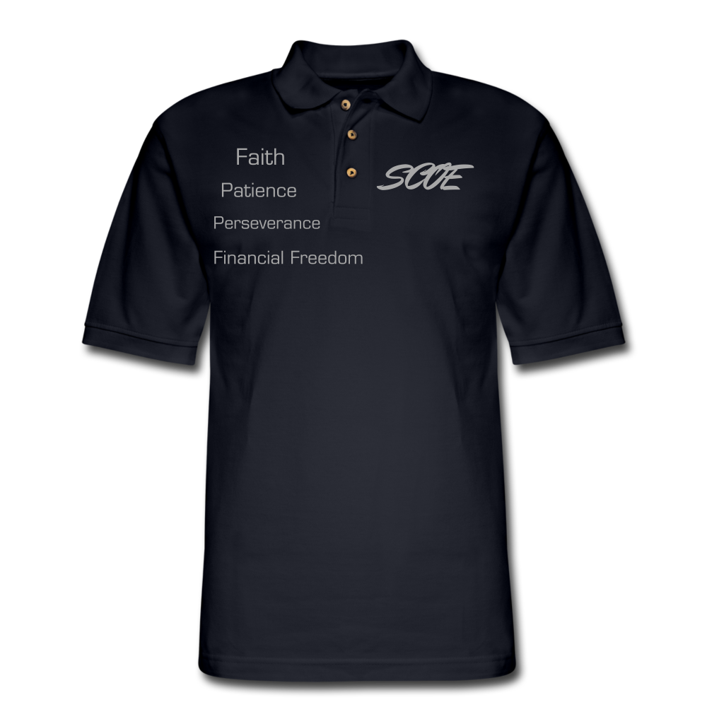 S.C.O.E Bear Faith Polo - midnight navy