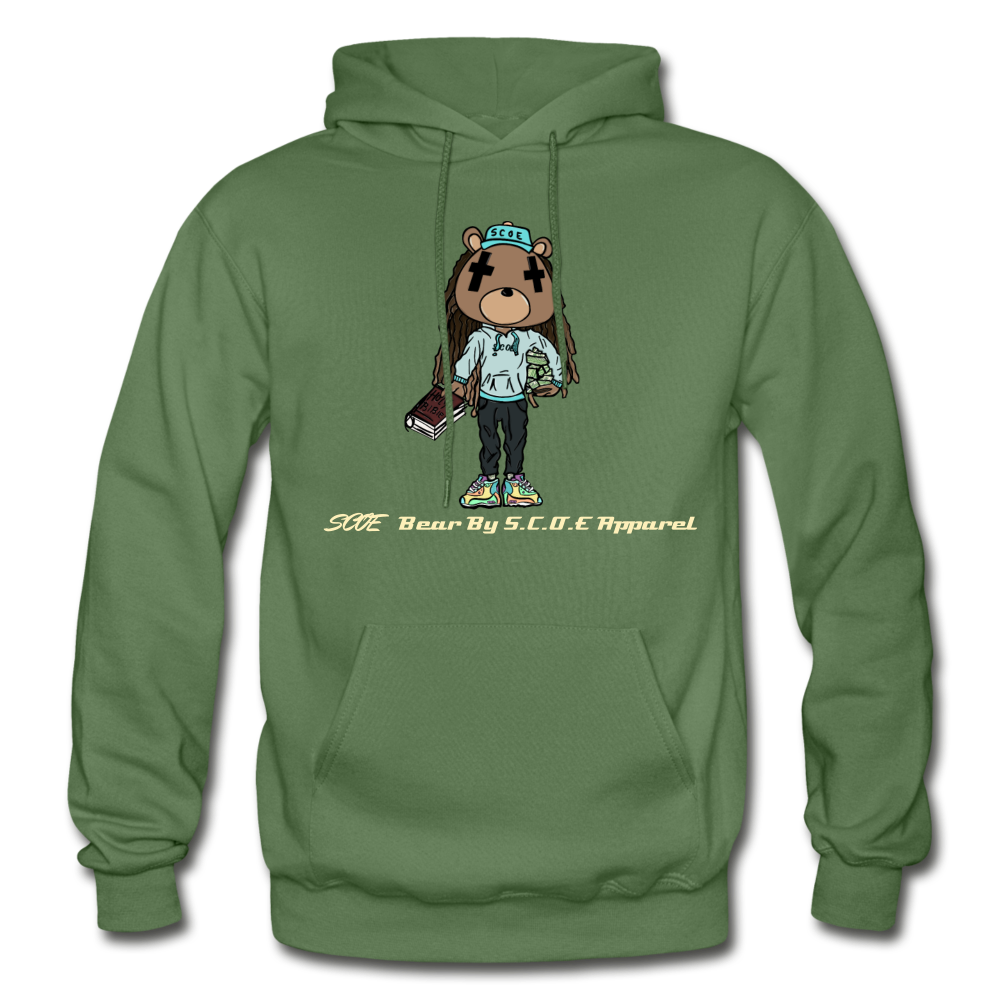 Gildan Heavy Blend Adult Hoodie - military green