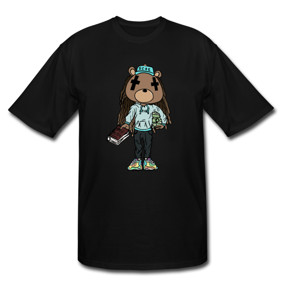 S.C.O.E Bear Matrix Tall Tee - black