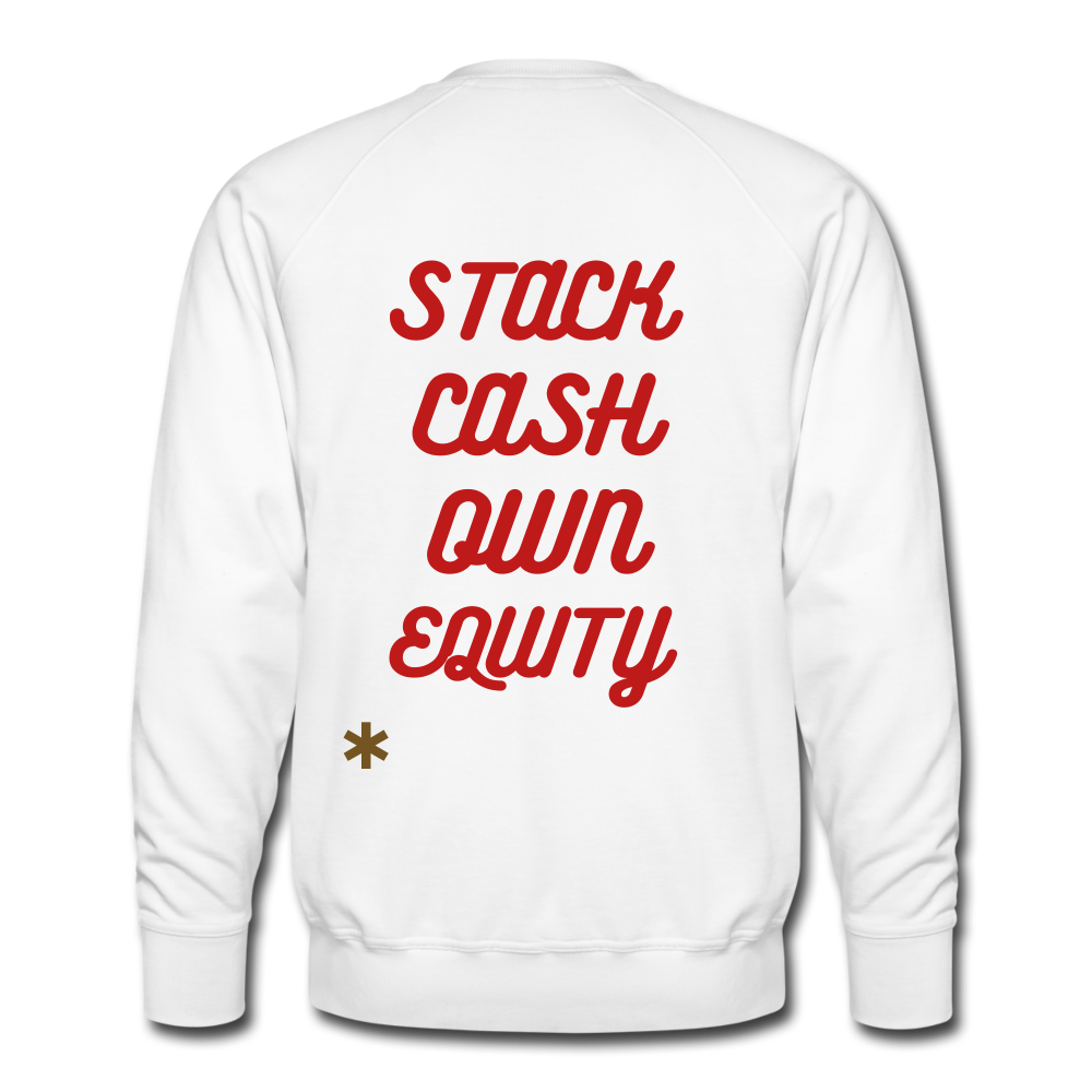 S.C.O.E Bear * Crewneck - white