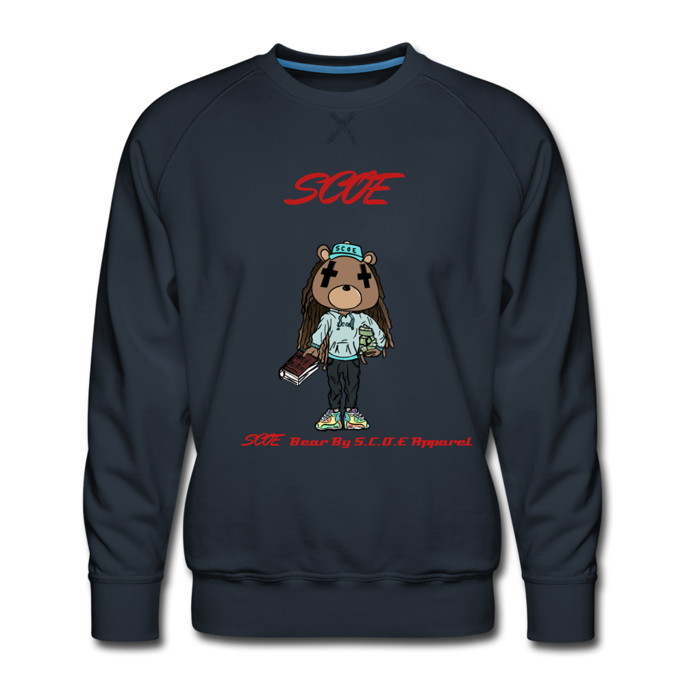 S.C.O.E Bear * Crewneck - navy