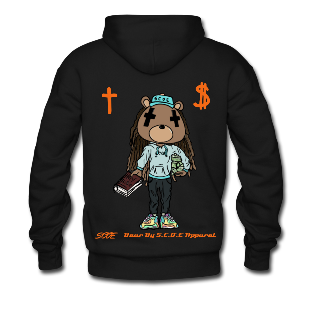 S.C.O.E Bear "Faith Is" Hoodie - black
