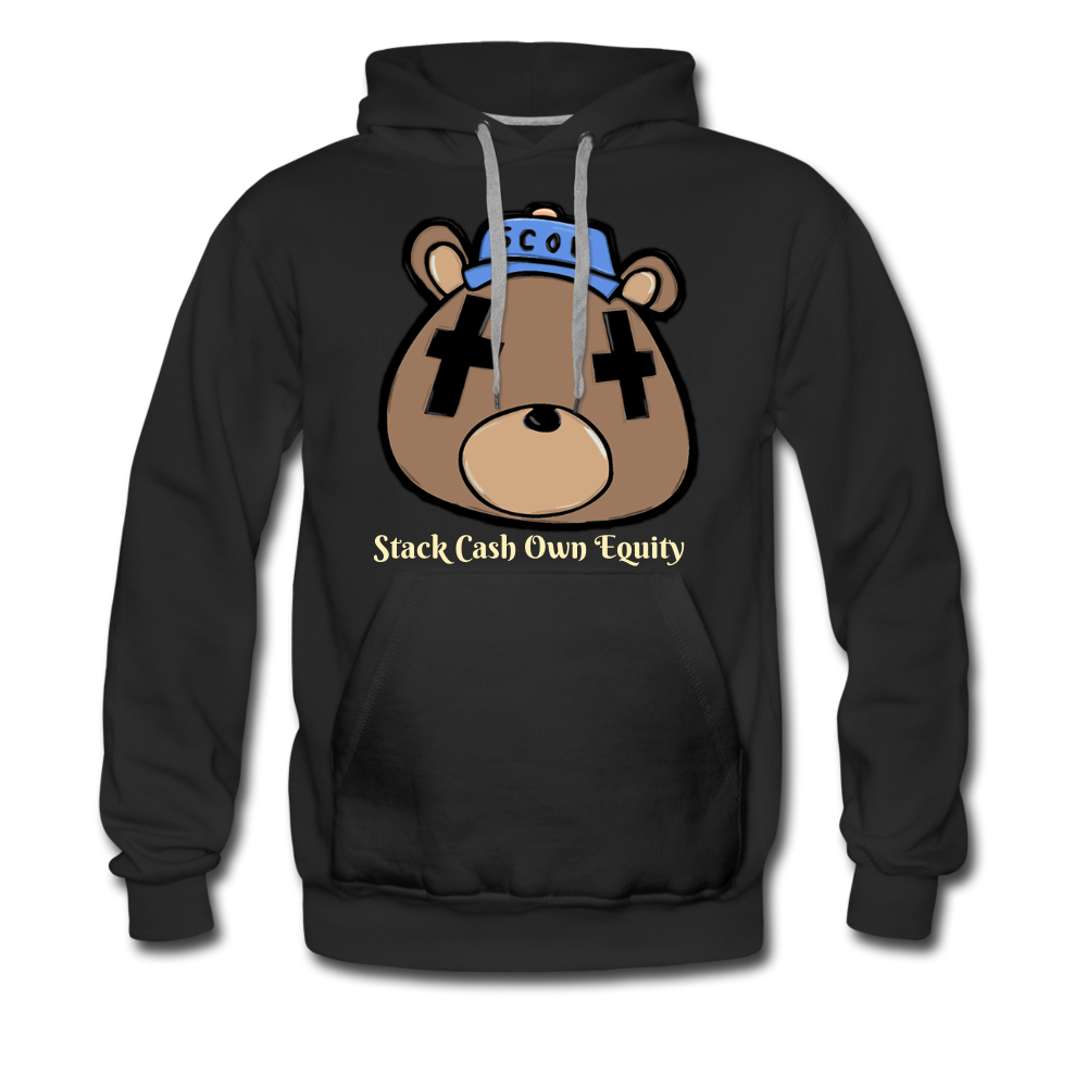 S.C.O.E Bear Premium Hoodie - black