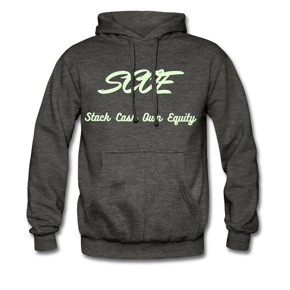 S.C.O.E Premium Glow Hoodie - charcoal