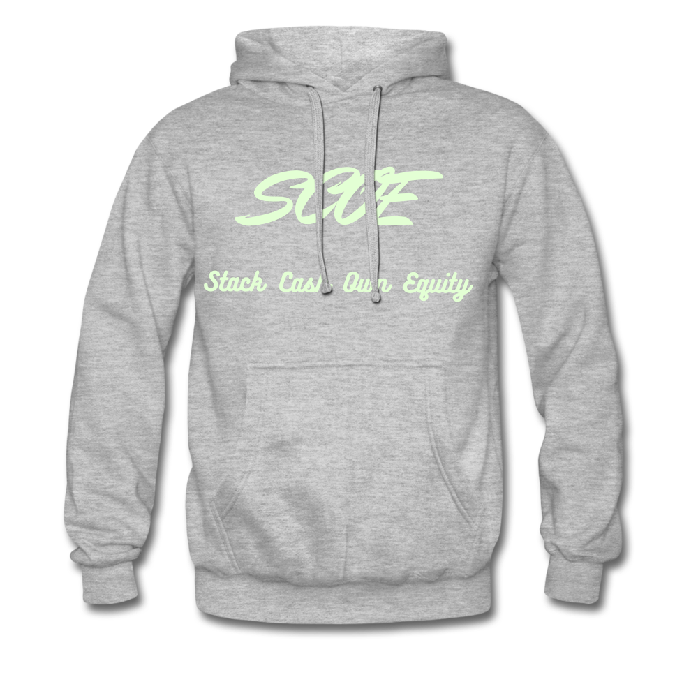 S.C.O.E Premium Glow Hoodie - heather grey