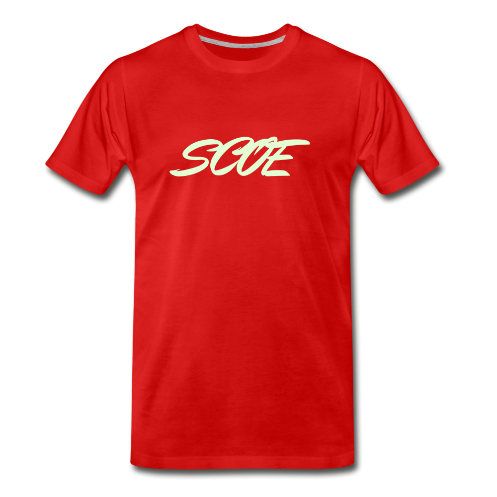 S.C.O.E Premium Glow T-Shirt - red