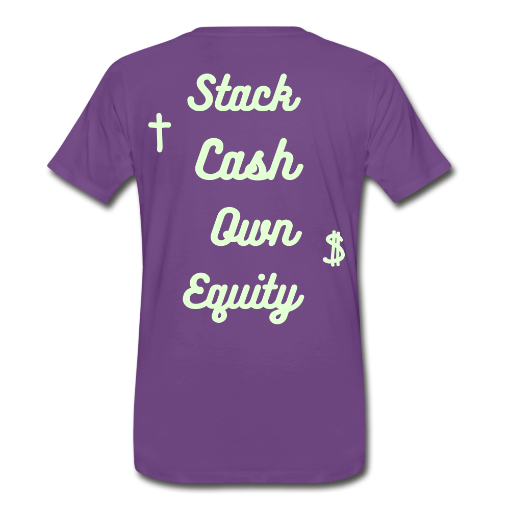 S.C.O.E Premium Glow T-Shirt - purple