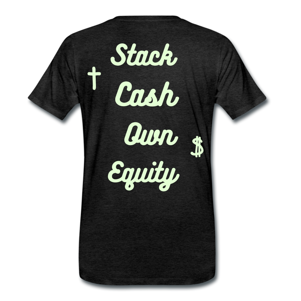 S.C.O.E Premium Glow T-Shirt - charcoal gray
