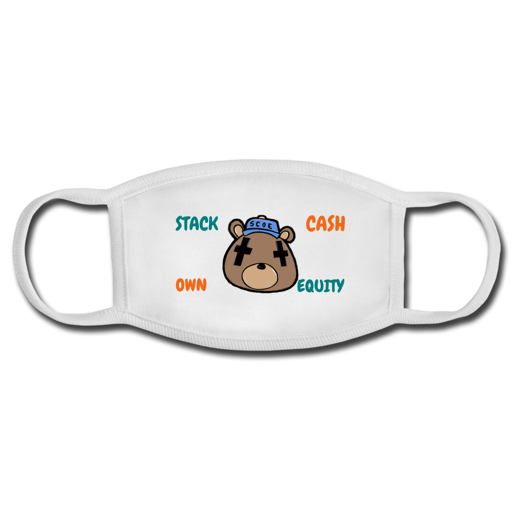 S.C.O.E Bear Face Mask - white/white