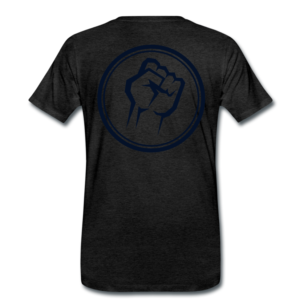 S.C.O.E Triple Black Premium T-Shirt - charcoal gray