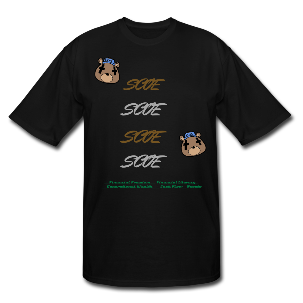 S.C.O.E Shine Tall Tee - black