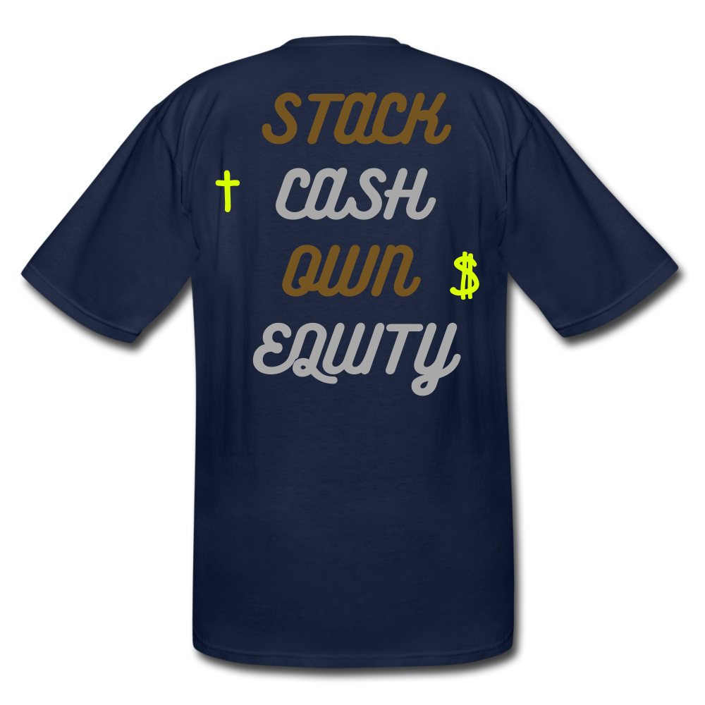 S.C.O.E Shine Tall Tee - navy