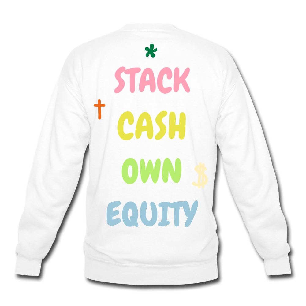 S.C.O.E Apparel Crewneck Sweatshirt - white