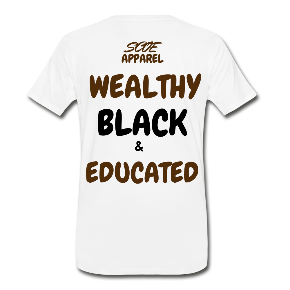 S.C.O.E Black History Forever T-Shirt - white