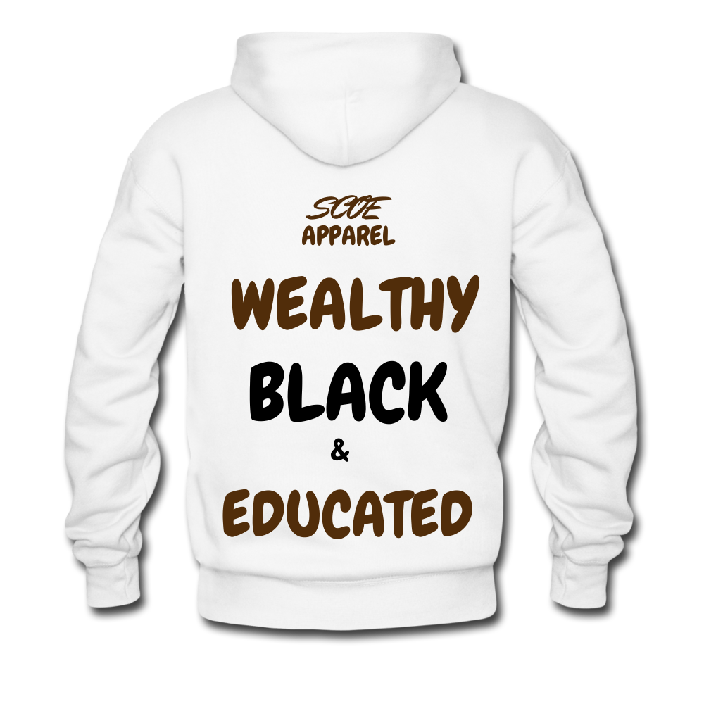 S.C.O.E Black History Forever Hoodie - white