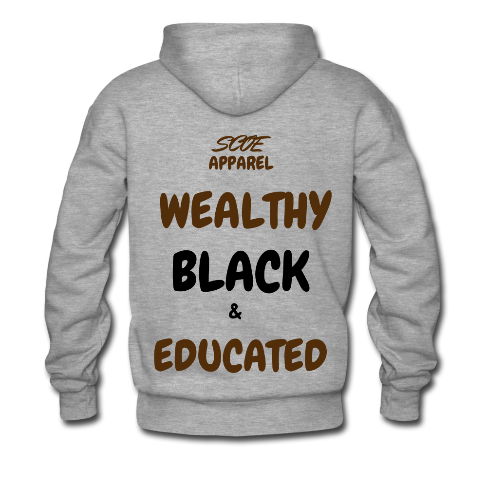 S.C.O.E Black History Forever Hoodie - heather gray