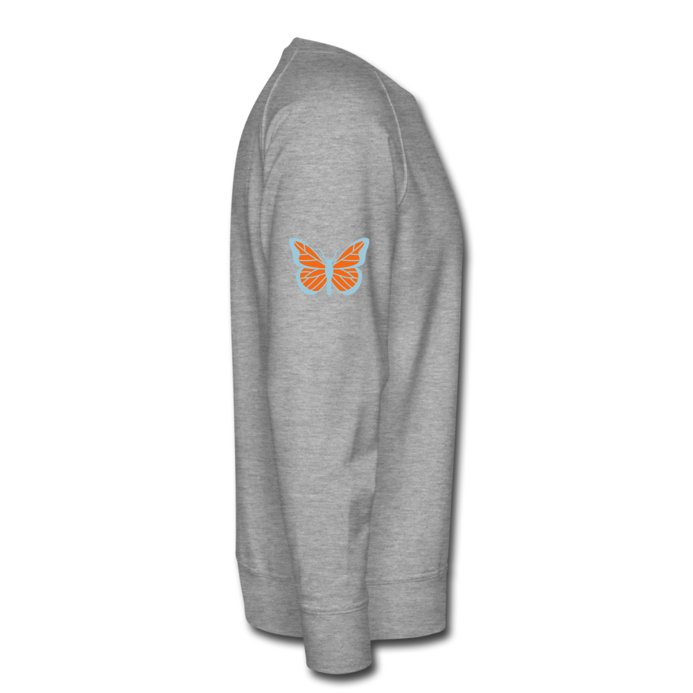 S.C.O.E "Give Me Butterflies" Sweatshirt - heather grey