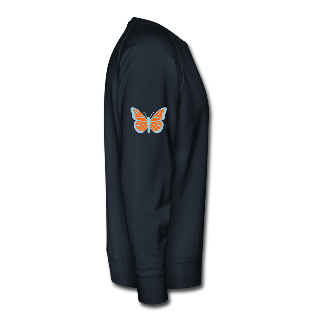 S.C.O.E "Give Me Butterflies" Sweatshirt - navy