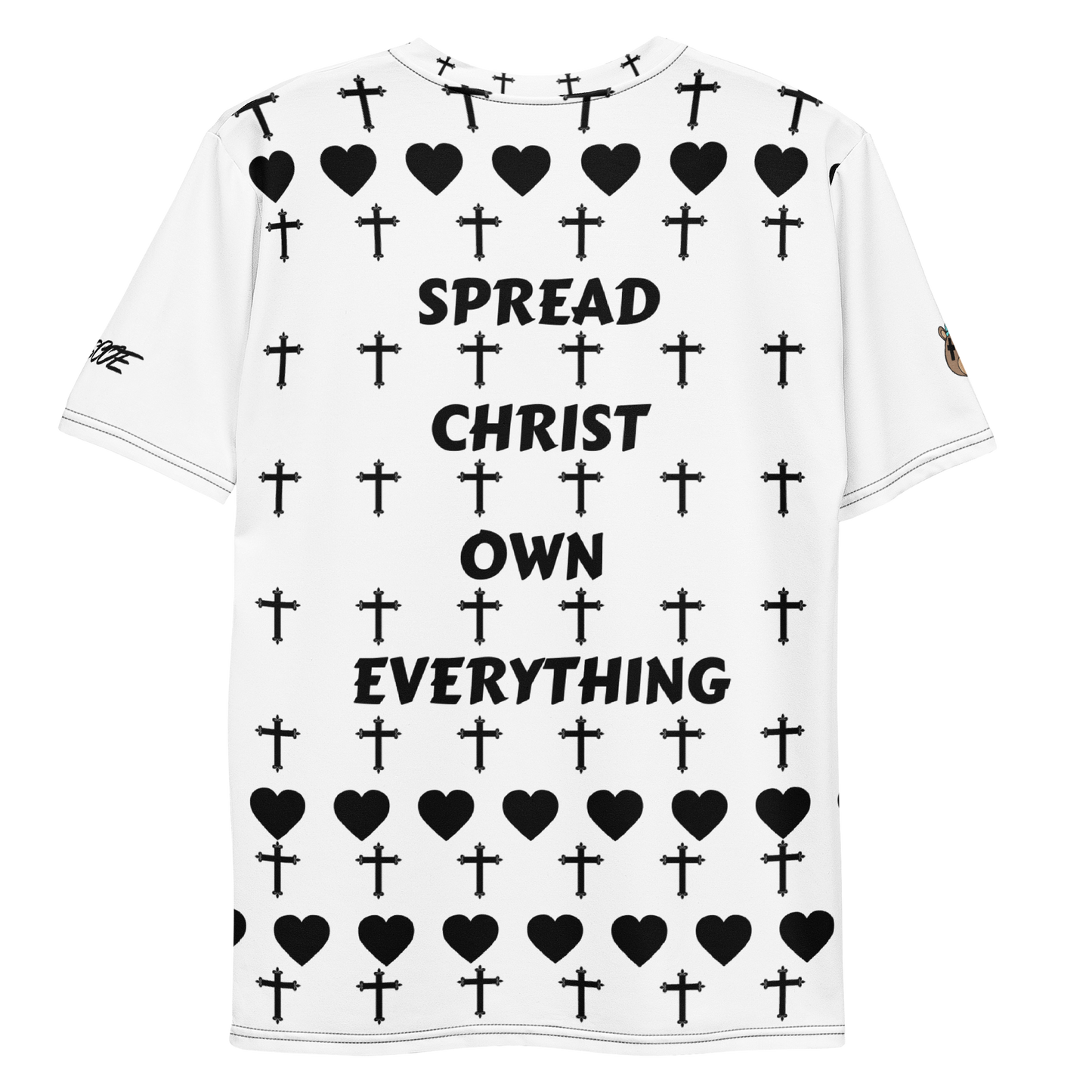 {Spread Christ Own Everything} "Monochrome" Cross Tee
