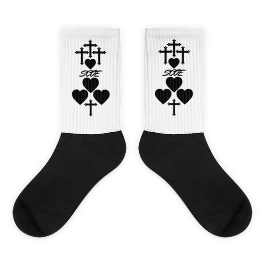 {Spread Christ Own Everything} "Monochrome" Socks