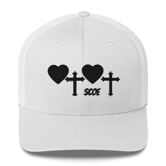 {Spread Christ Own Everything} "Monochrome" Trucker Hat