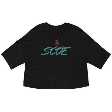 S.C.O.E Peace x Prosperity Crop Tee