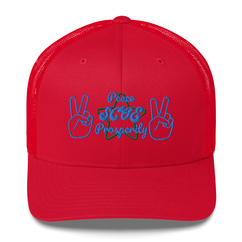 S.C.O.E Peace x Prosperity Trucker Hat