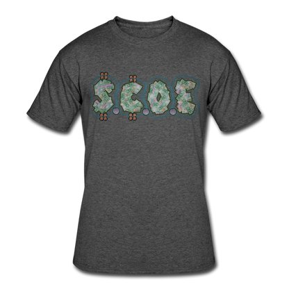 S.C.O.E Men’s 50/50 T-Shirt - heather black