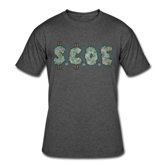 S.C.O.E Men’s 50/50 T-Shirt - heather black