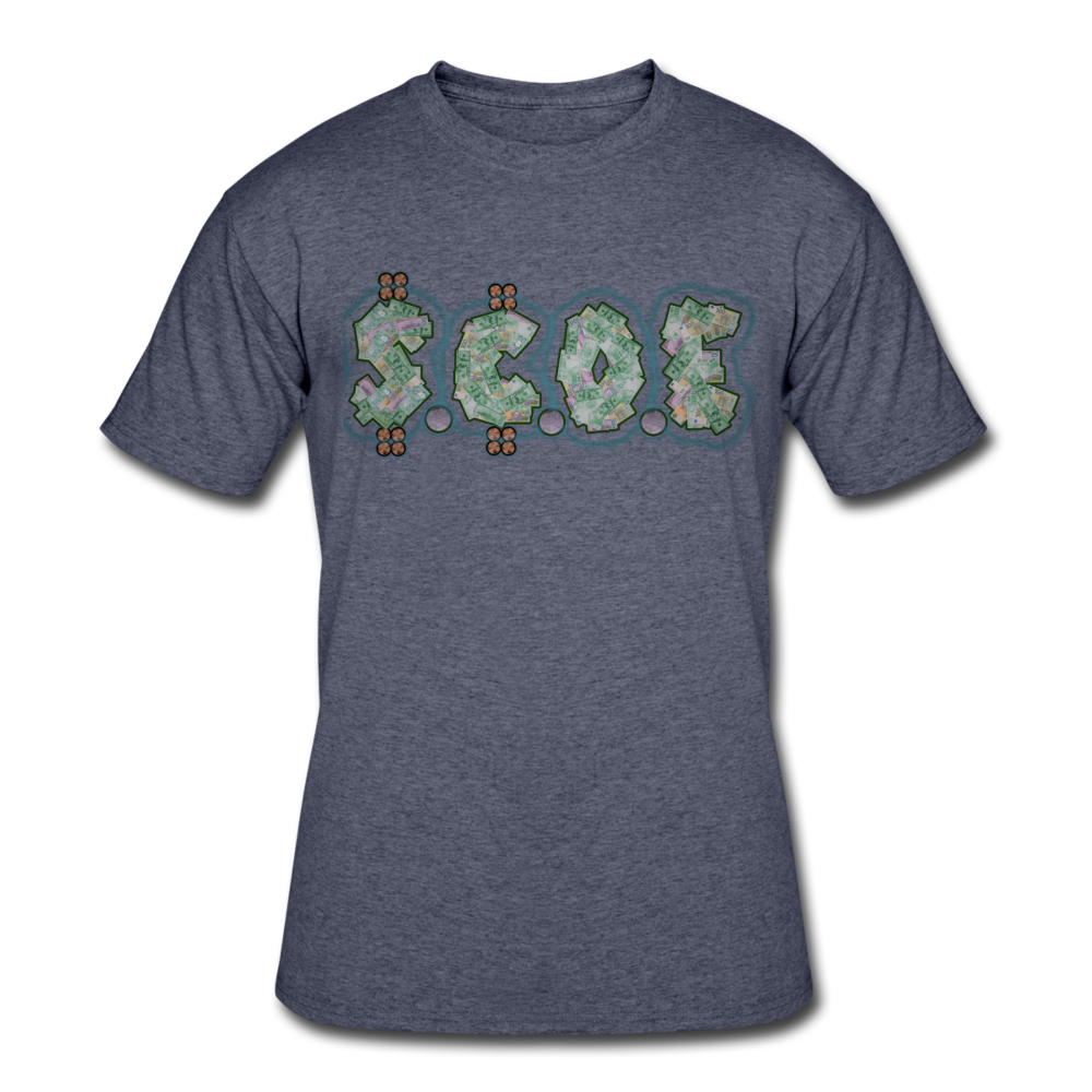 S.C.O.E Men’s 50/50 T-Shirt - navy heather