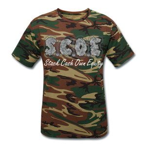 S.C.O.E Camo T-Shirt - green camouflage