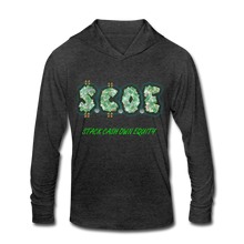 Load image into Gallery viewer, S.C.O.E Unisex Tri-Blend Hoodie Shirt - heather black