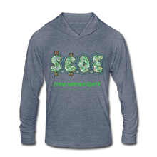 Load image into Gallery viewer, S.C.O.E Unisex Tri-Blend Hoodie Shirt - heather blue