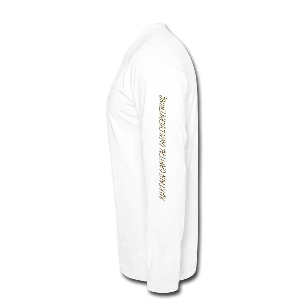 S.C.O.E Premium Long Sleeve Shirt - white